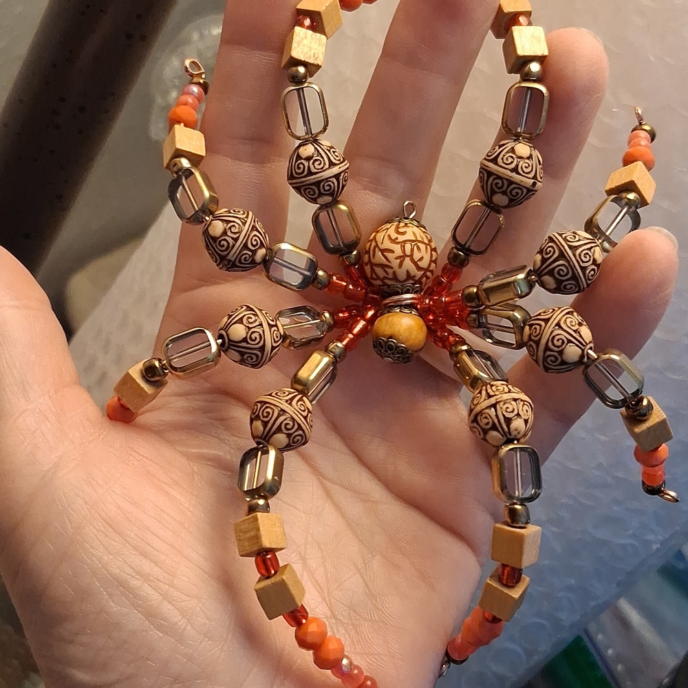 BEADED SPIDER SUNCATCHER - Picture 2 of 2